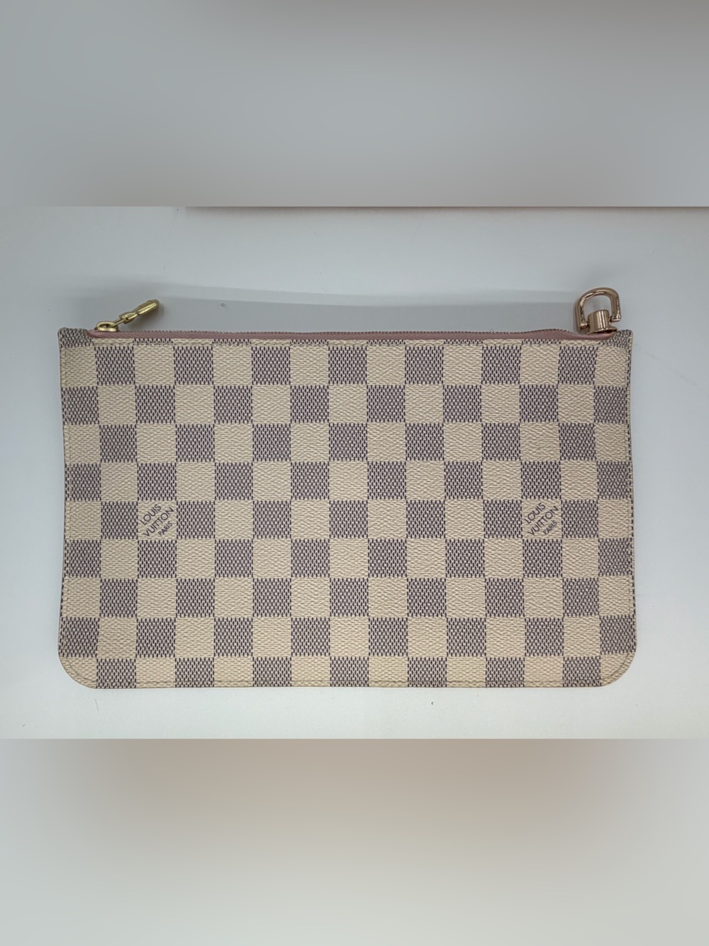 Louis Vuitton Damier Azur Neverfull Pouch - Picture 2 of 15